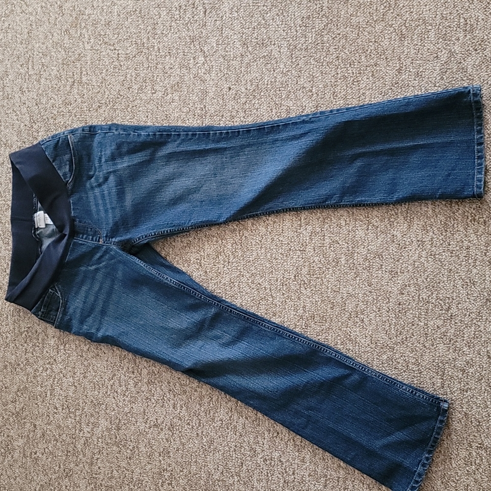 Blue Maternity Jeans